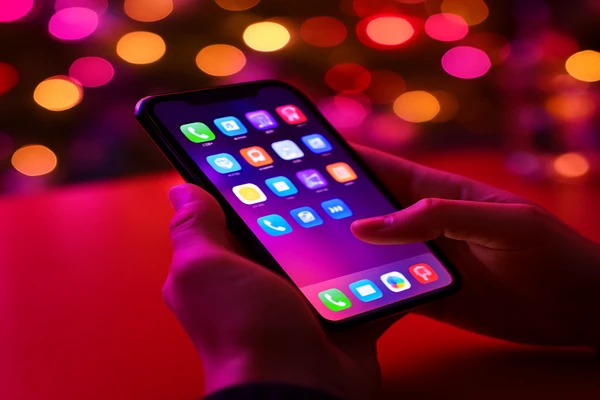 একজন ব্যবহারকারী স্মার্টফোন হাতে রাখলে ডিজিটাল প্ল্যাটফর্মটি স্বাচ্ছন্দ্যে ব্যবহার করছেন